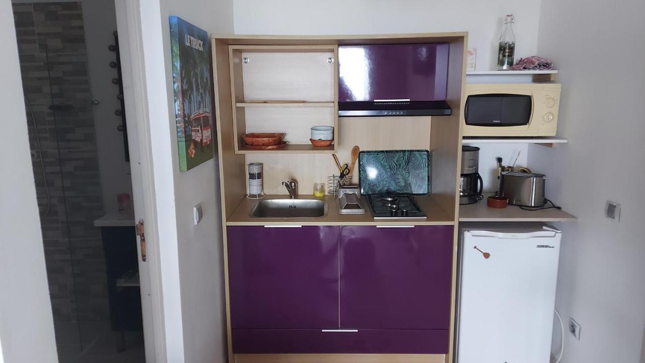 Studio Vaimiti Pour 2 Personnes Vue Mer Et Moorea 帕皮提 外观 照片