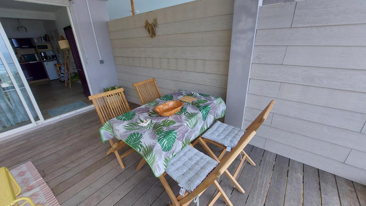 Studio Vaimiti Pour 2 Personnes Vue Mer Et Moorea 帕皮提 外观 照片