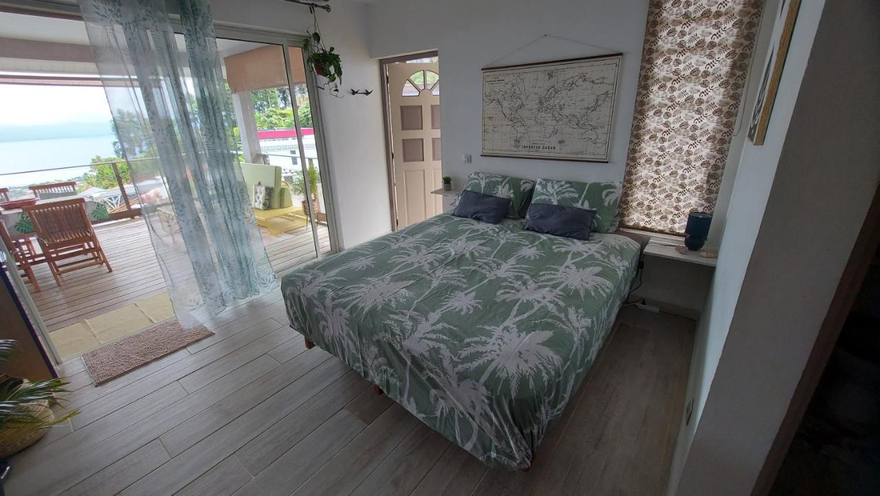 Studio Vaimiti Pour 2 Personnes Vue Mer Et Moorea 帕皮提 外观 照片