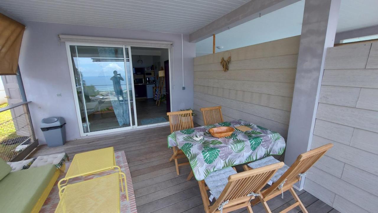 Studio Vaimiti Pour 2 Personnes Vue Mer Et Moorea 帕皮提 外观 照片