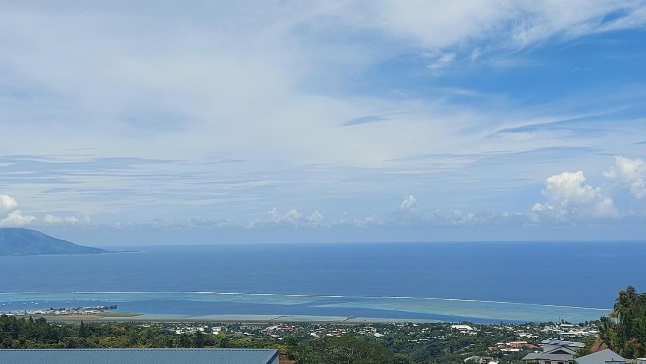Studio Vaimiti Pour 2 Personnes Vue Mer Et Moorea 帕皮提 外观 照片